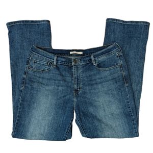 Levi's 505 Straight Leg Cut Medium Wash Jeans